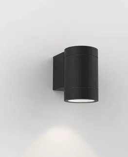Moderní venkovní nástěnná svítidla ASTRO venkovní nástěnné svítidlo Dartmouth Single 6W GU10 černá 1372011