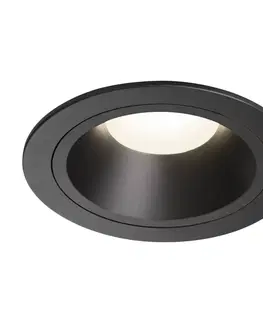 LED podhledová svítidla SLV BIG WHITE NUMINOS DL L vnitřní LED zápustné stropní svítidlo černá/černá 4000 K 55° 1003967