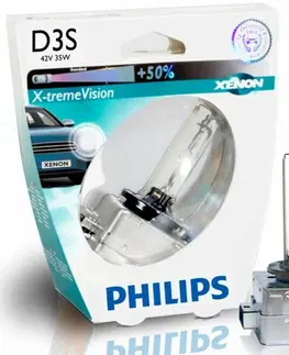 Autožárovky PHILIPS Xenon X-tremeVision 42403XVS1 D3S 35W