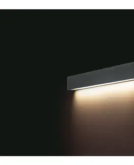 Svítidla LED nástěnné svítidlo Nowodvorski 9618 STRAIGHT WALL LED graphite S