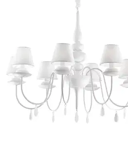 Designová závěsná svítidla Ideal Lux BLANCHE SP8 SVÍTIDLO ZÁVĚSNÉ 035574