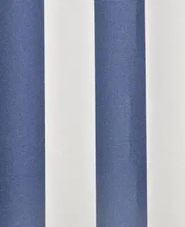 Zahradní markýzy Plachta na markýzu 480x295 cm plátěná Bílá / modrá