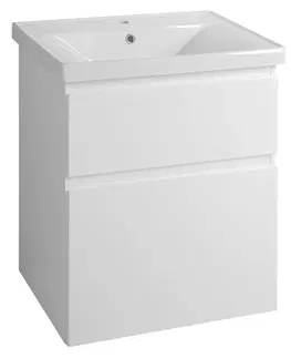 Koupelnový nábytek AQUALINE ALTAIR umyvadlová skříňka 61,5x72,5x45cm, bílá AI265