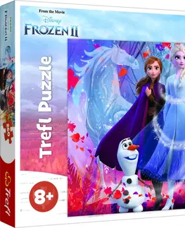 Hračky puzzle TREFL - Puzzle 260 Frozen 2 - Cesta za dobrodružstvím