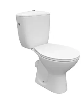 Záchody CERSANIT WC kombi 304 PRESIDENT 010 3/6 včetně sedátka duroplast K08-038