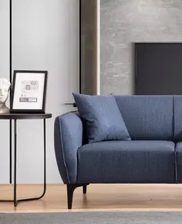Pohovky a gauče Pohovka BELISSIMO dvoumístná modrá