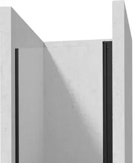 Sprchové kouty DEANTE Kerria Plus nero Sprchové dveře bez stěnového profilu, 90 cm KTSWN41P