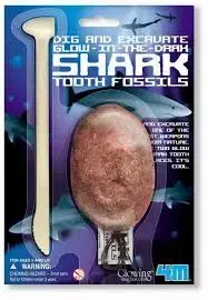 Hračky MAC TOYS - Kostra - žralok fosforeskující