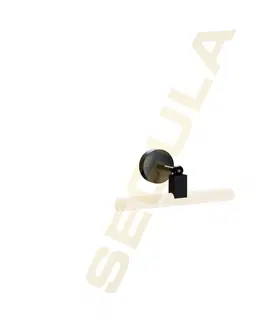 Moderní nástěnná svítidla Segula 50966 nástěnné svítidlo Piano - kov černá - S14d