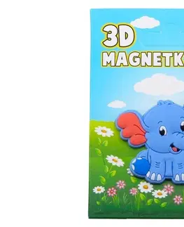 Hračky WIKY - Magnetka 3D Slon
