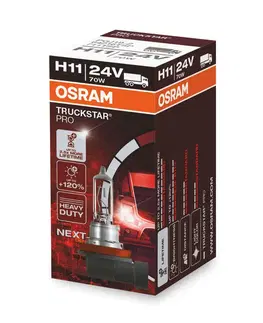 Autožárovky OSRAM H11 24V 70W PGJ19-2 TRUCKSTAR PRO NEXT GEN +120% více světla 1ks 64216TSP