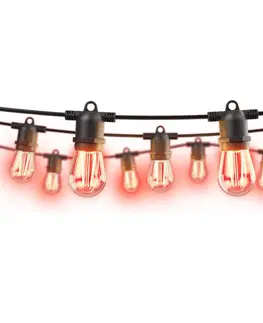 SmartHome venkovní dekorativní svítidla Innr Lighting Innr LED venkovní světelný řetěz, chytrý, žárovka, 8 m, zástrčka