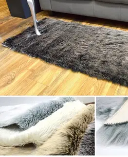Koberce a koberečky Kontrast Koberec ALASKA 80x150 inkoustový