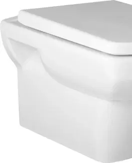 Záchody HOPA Závěsné WC NERO WC sedátko Bez sedátka OLKGNE04DAK00
