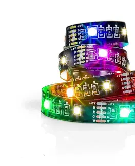 LED osvětlení  BTLS20RGBW LED pásek, 4W, Smart, RGB, teplá bílá, stmívatelný, Bluetooth, IP20, aplikace  SmartLife, 2m BTLS20RGBW