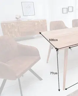 Jídelní stoly Jídelní stůl KLEOPATRA Dekorhome 160x90x75 cm