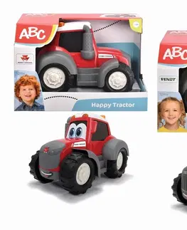 Hračky DICKIE - Abc Traktor Happy 25 Cm, Mix Produktů, 2 Druhy