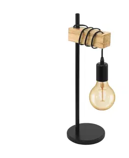 Lampy Eglo Eglo 32918 - Stolní lampa TOWNSHEND 1xE27/10W/230V 