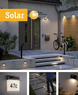 Osvětlení terasy a balkónu Paulmann solární kůl Special Line Solar Ufo LED 1x0,2W nerezová ocel 937.64 P 93764
