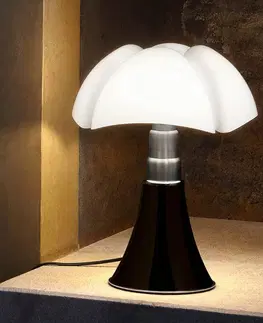 Stolní lampy Martinelli Luce Martinelli Luce Pipistrello LED stmívatelná, hnědá