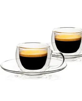 Hrnky a šálky 4Home Termo sklenice na espresso Style Hot&Cool, 80 ml, 2 ks