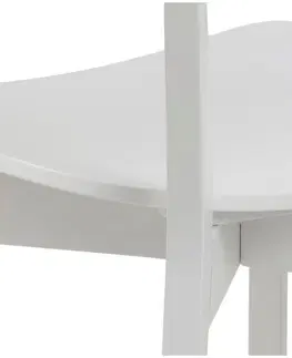 Židle do jídelny Jídelní Židle Roxby Bílá