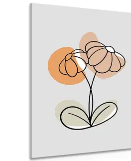 Obrazy květů Obraz minimalistický květ No1