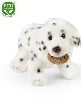 Hračky RAPPA - Plyšový dalmatin stojící 20 cm ECO-FRIENDLY