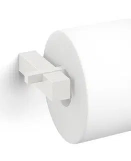 Koupelnový nábytek držák toaletního papíru nerezový bílý carvo Zack