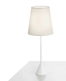 Stolní lampy Modo Luce Modo Luce Lucilla stolní lampa Ø 17cm slonovinová