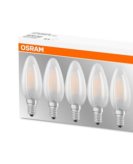 LED osvětlení Osram SADA 5x LED Žárovka VINTAGE E14/4W/230V 2700K - Osram 