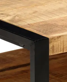 Dřevěné Konferenční stolek dřevo / kov Dekorhome Mangovníkové dřevo
