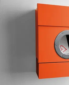 Poštovní schránky Radius design cologne Schránka na dopisy RADIUS DESIGN (LETTERMANN 2 orange 505A) oranžová