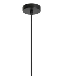 Moderní závěsná svítidla Rabalux závěsné svítidlo Manorca E27 1x MAX 40W černá 2277