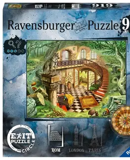 Hračky puzzle RAVENSBURGER - EXIT Puzzle - The Circle: V Římě 920 dílků