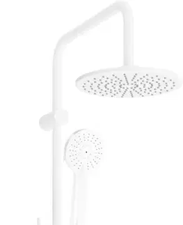 Sprchy a sprchové panely MEXEN/S KX40 vanový-sprchový set s termostatickou baterií, bílá 779004091-20