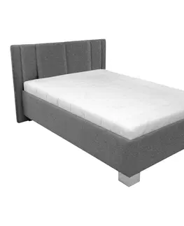 Čalouněné postele Čalouněná Postel Stilo 120/200cm,šedá