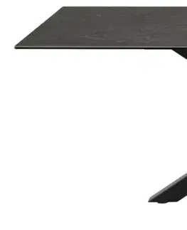 Jídelní stoly Actona Jídelní stůl Heaven 160x90 cm černý