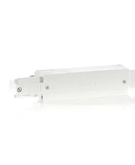 Svítidla pro 3fázový kolejnicový systém Eutrac Volitelný napájecí zdroj Eutrac I-connector, bílý