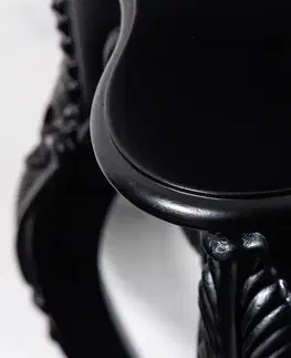 Toaletní stolky LuxD Designová konzole Kathleen 85 cm černá