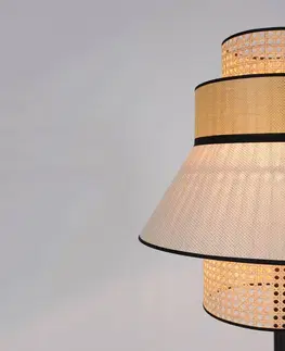 Venkovní osvětlení terasy MARKET SET MARKET SET Singapour stojací lampa, písková/medová