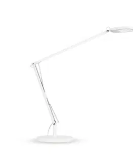 Pracovní lampy stolní Atelje Lyktan Stolní lampa LED Birdie 930 stop kulatá, bílá