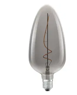 LED žárovky OSRAM LEDVANCE Vintage 1906 Classic C 125 15 Filament DIM 4W 818 Smoke E27 4099854090325