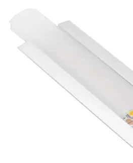 Profily CENTURY AL PROFIL pro LED pásek 15mm plochý zapuštěný opálový kryt 25x8mm IP20 délka 2m CEN KPRI-2508