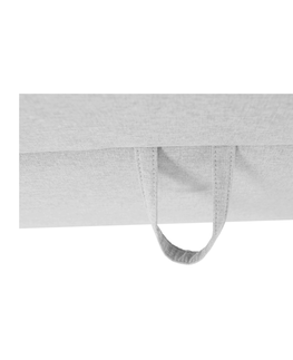 Postele Boxspring SINGULARIS 180x200 cm, světle šedá