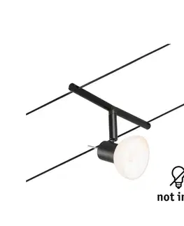 Jednotlivé lampy Paulmann Paulmann Wire Sheela spot pro lankový systém černá