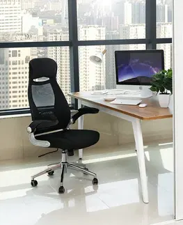 Kancelářské židle SONGMICS Kancelářská židle Odlov černá