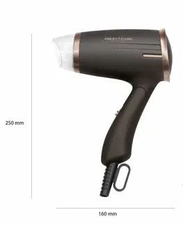 Kulmy ProfiCare HT 3009 BR  kompaktní vysoušeč vlasů