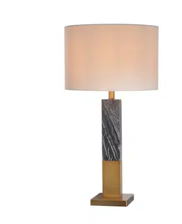 Lampy na noční stolek ACA Lighting Textile stolní svítidlo ML306411TB