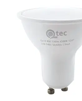 Žárovky  LED Žárovka Qtec GU10/8W/230V 4200K 
